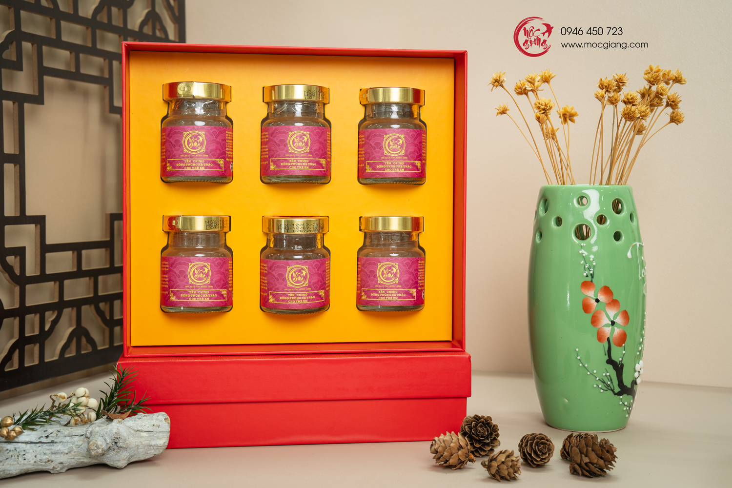 [Set 6] Yến chưng Đông trùng hạ thảo cho trẻ em 