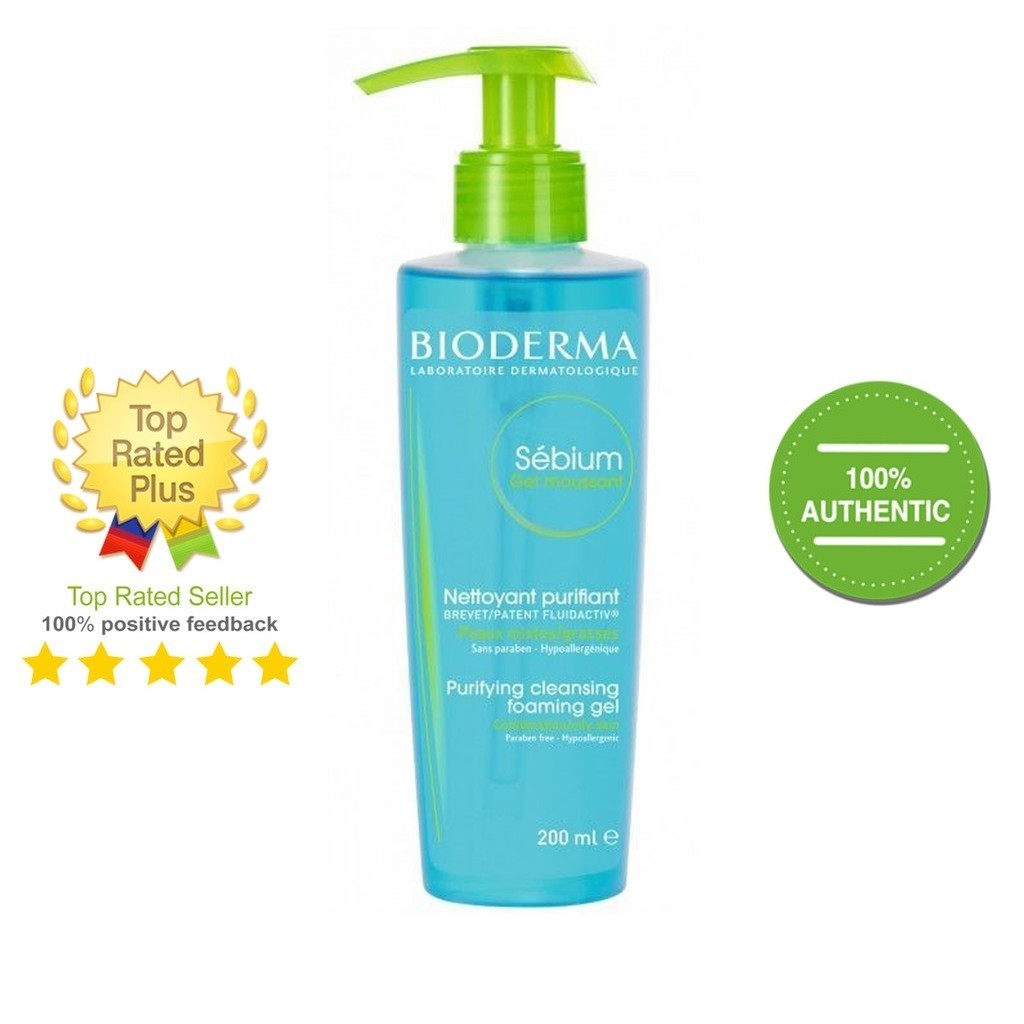 Dung dịch rửa mặt ngăn ngừa mụn Sébium Gel Moussant - Bioderma, France (Pháp)