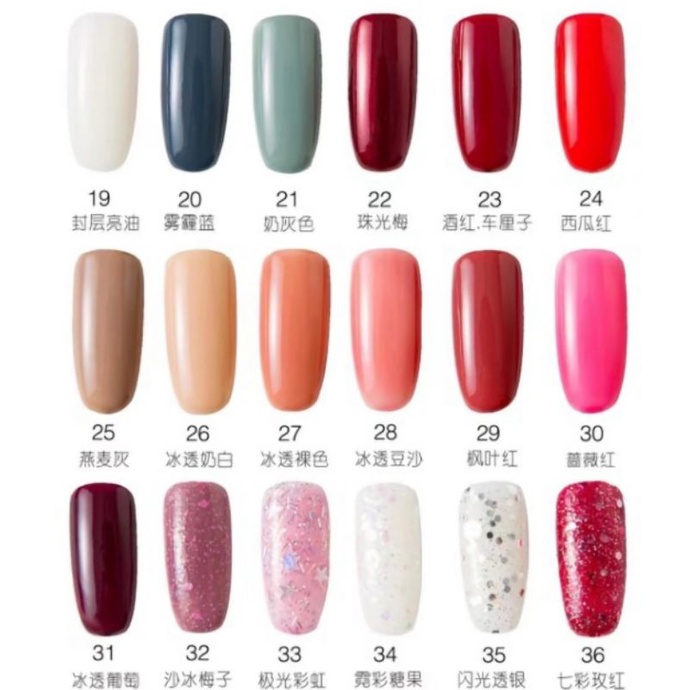 mẫu sơn gel 02
