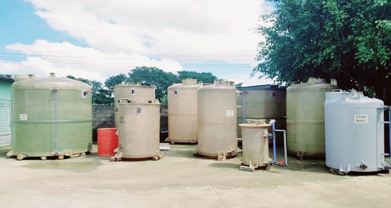 Lợi ích của việc sử dụng bồn chứa hoá chất composite trong công nghiệp