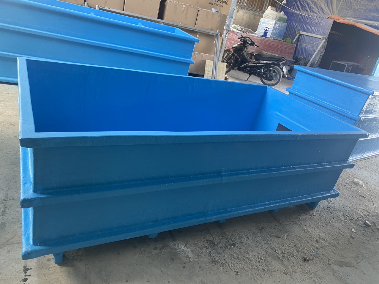 Bể composite nuôi cá 