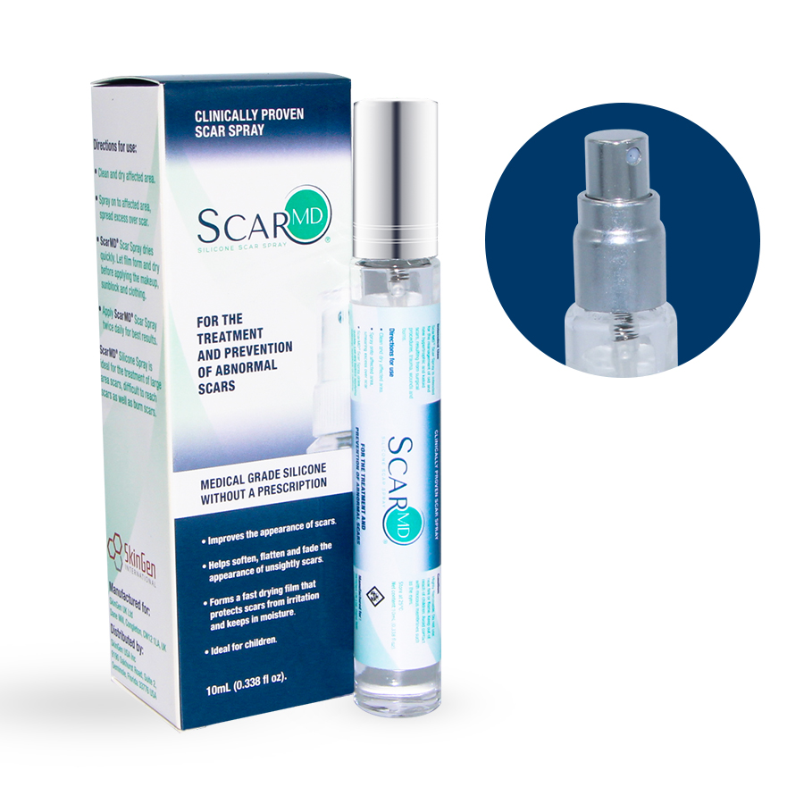 Gel Điều Trị Sẹo Dạng Phun Xịt ScarMD Silicone Scar Spray 10ml