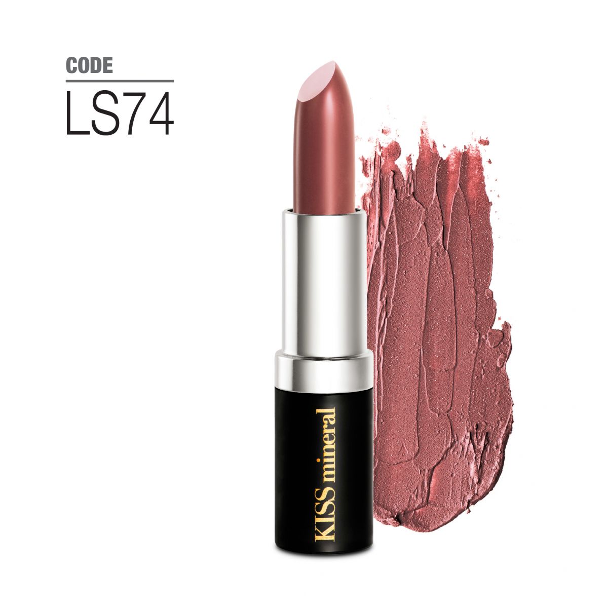 Son Cho Môi Nhạy Cảm Kiss Mineral Premium Vegan Lipstick