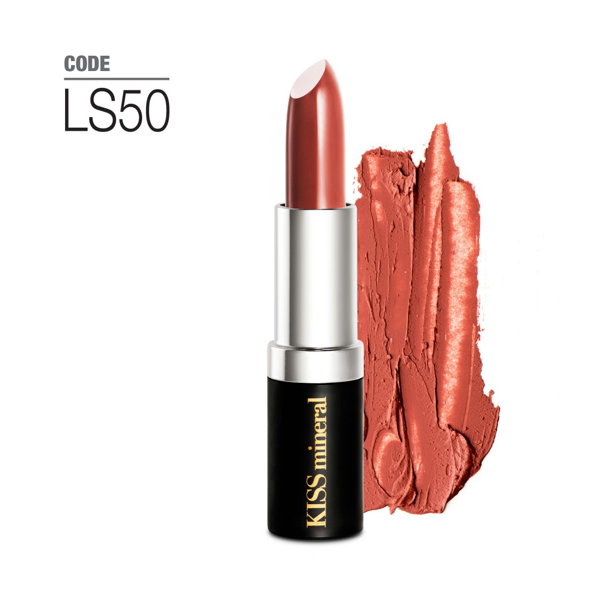 Son Cho Môi Nhạy Cảm Kiss Mineral Premium Vegan Lipstick