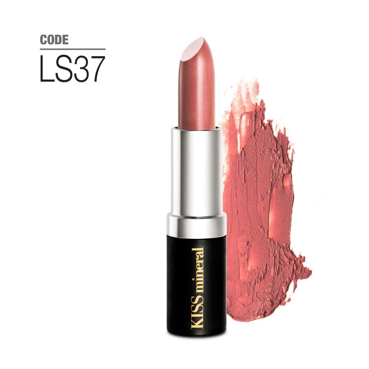 Son Cho Môi Nhạy Cảm Kiss Mineral Premium Vegan Lipstick