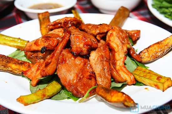 Nhũ dê nướng