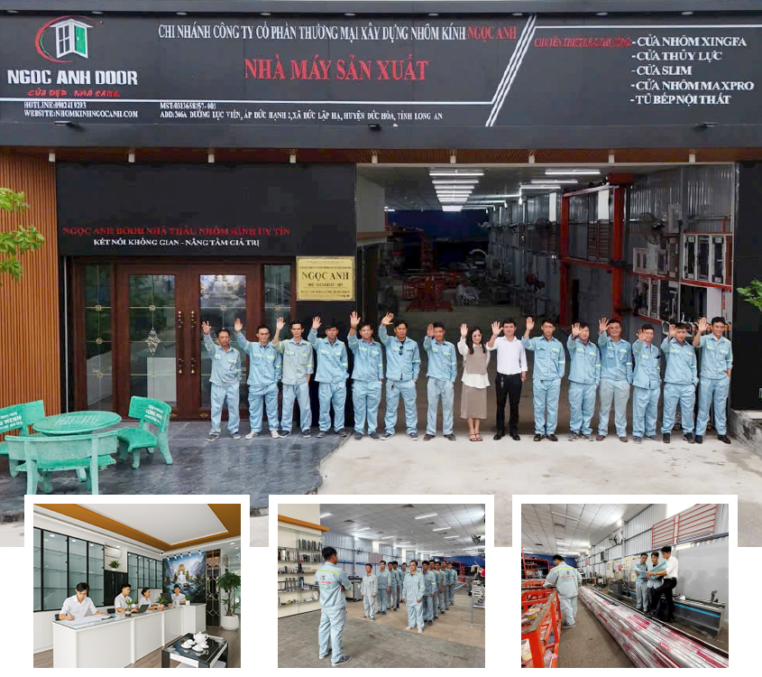 Tư vấn - Thiết kế - Giải pháp tổng thể công trình nhôm kính