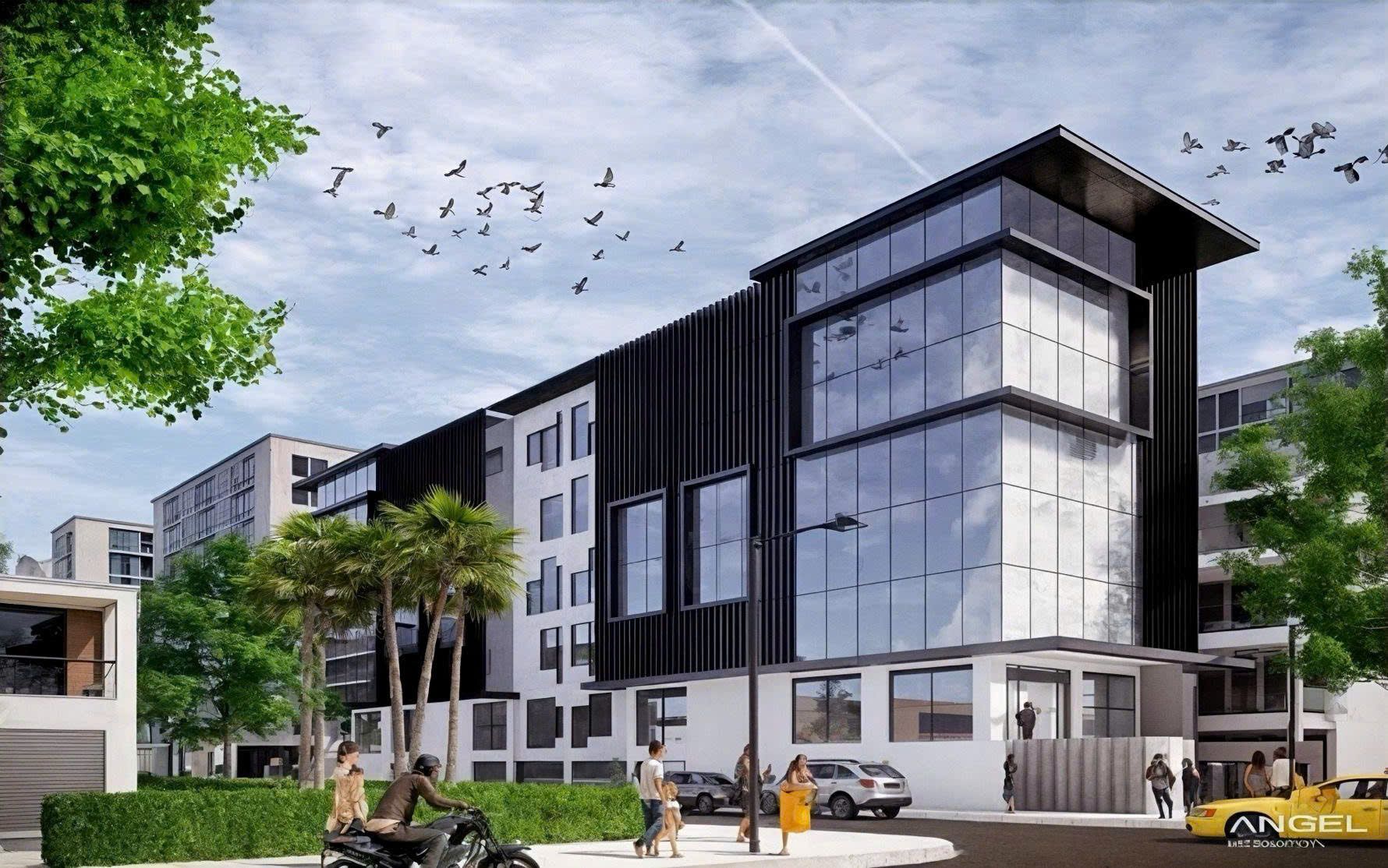 TÒA NHÀ VĂN PHÒNG ANGEL INTERIOR DESIGN