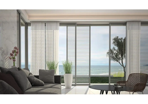 Cửa đi lùa nhôm kính Nhật Bản Hondalex hệ 76