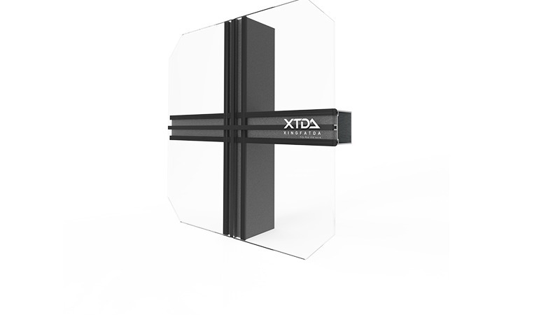 Nhôm Xingfa mặt dựng hệ 65 khung nhôm chìm