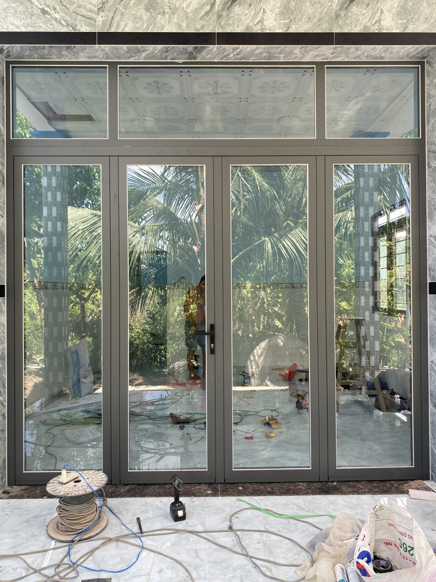 Xingfa aluminum door 02