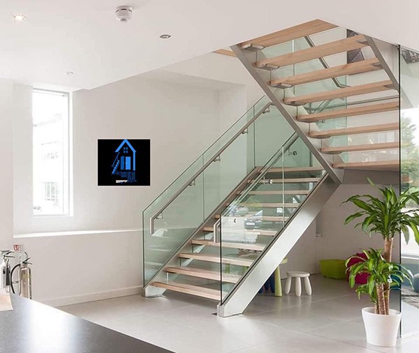 Glass stairs 01