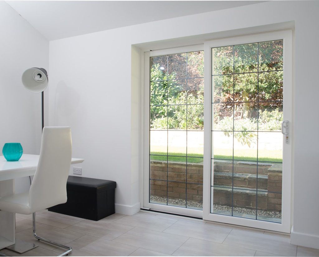 Plastic door with steel core 06