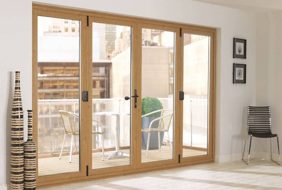 Plastic door with steel core 05