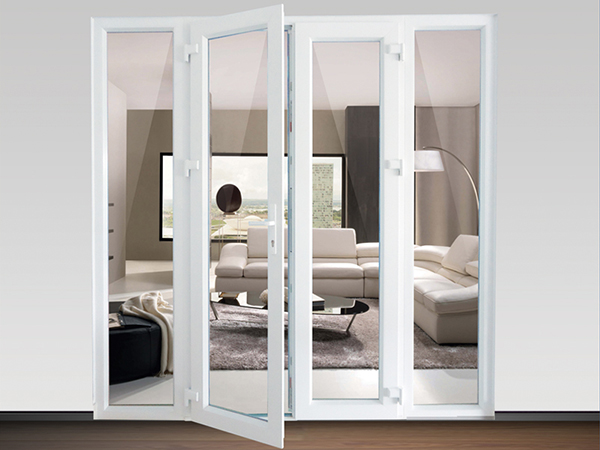 Plastic door with steel core 08
