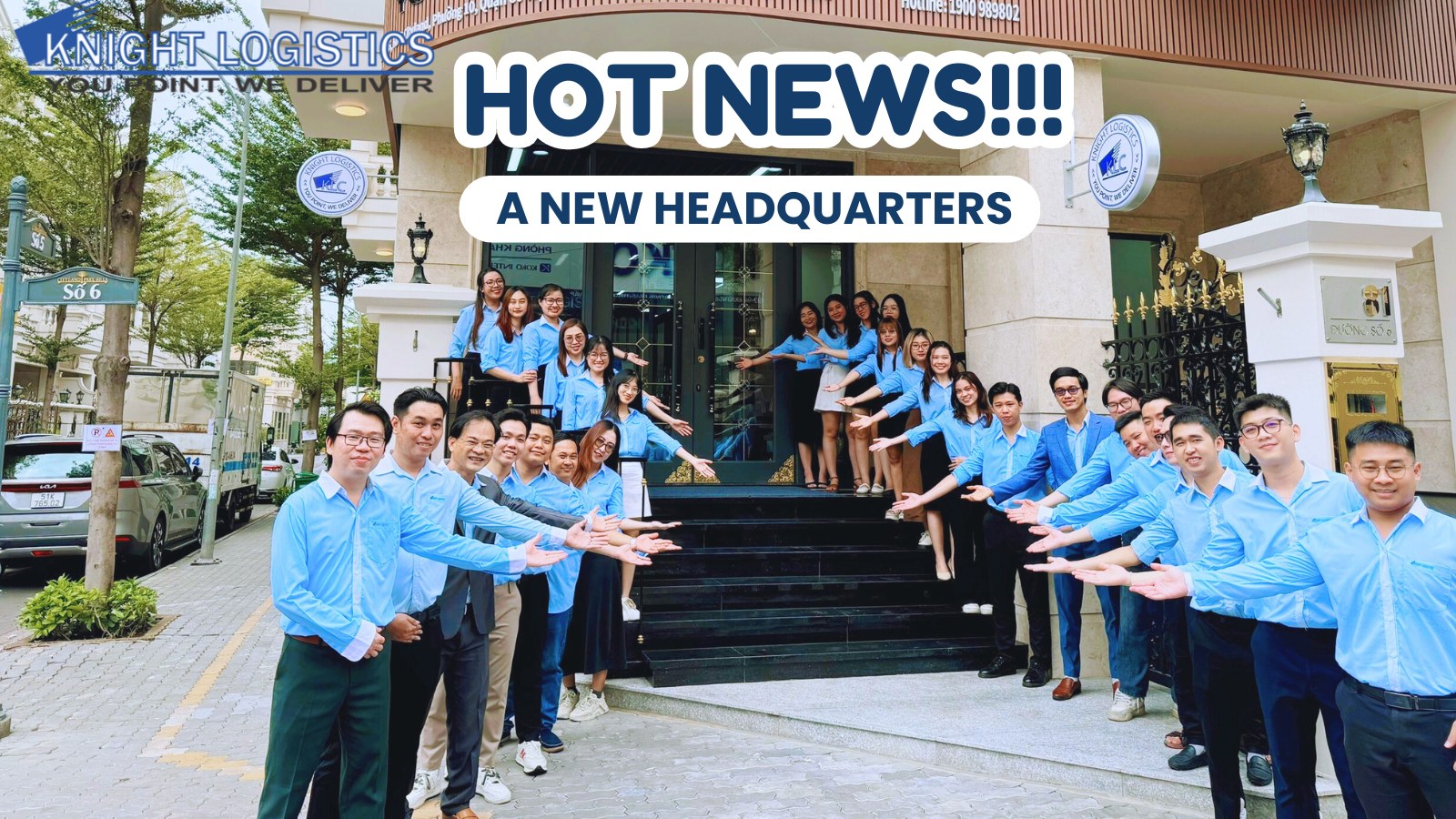 HÀNH TRÌNH MỚI - CỘT MỐC ĐẶC BIỆT CỦA KNIGHT LOGISTICS