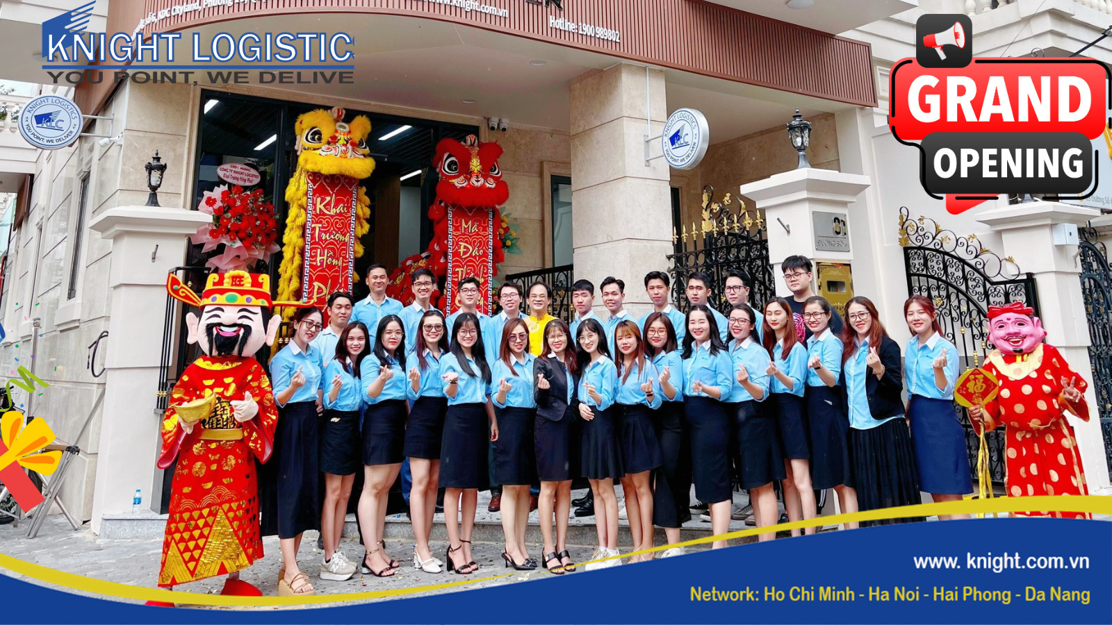TƯNG BỪNG KHAI TRƯƠNG VĂN PHÒNG TRỤ SỞ MỚI