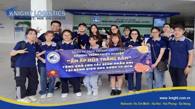 KNIGHT LOGISTICS TỔ CHỨC THIỆN NGUYỆN 2023 - ẤM ÁP MÙA TRĂNG RẰM