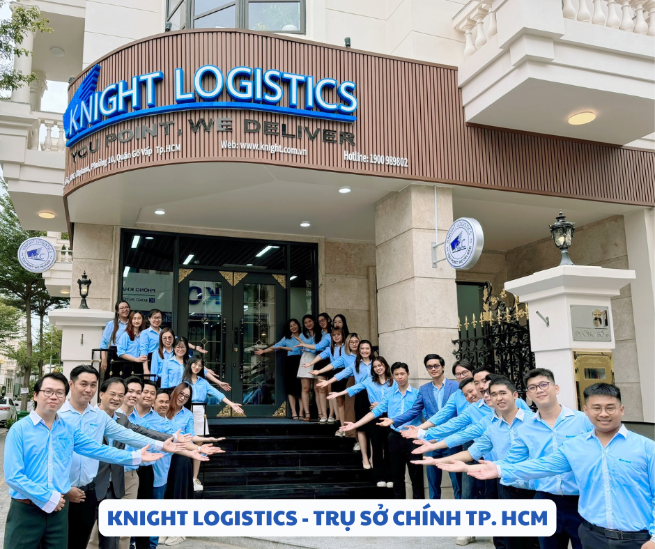 Hình ảnh Trụ sở chính TP.HCM và Chi Nhánh Hải Phòng – Knight Logistics