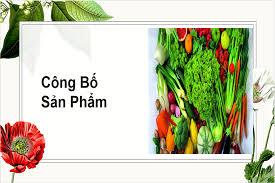 Dịch vụ tự công bố sản phẩm