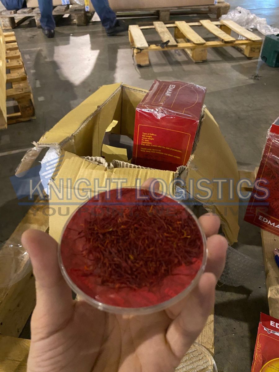thủ tục nhập khẩu nhụy hoa nghệ tây