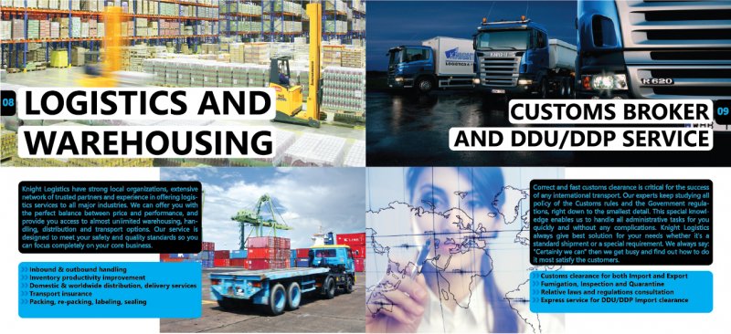  dịch vụ vận chuyển Door to Door của Knight Logistics