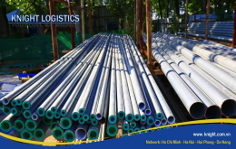 NHẬP KHẨU ỐNG THÉP TỪ SHANGHAI VỀ HỒ CHÍ MINH