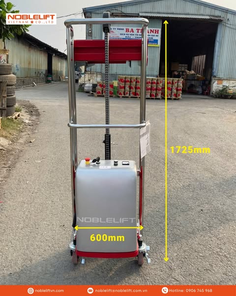 XE NÂNG BẰNG ĐIỆN VÀ ĐẨY BẰNG TAY 400KG