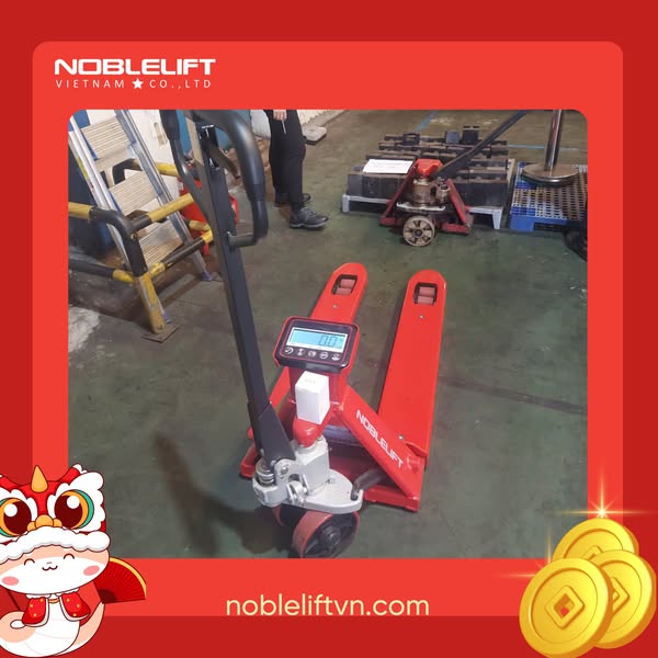 Xe nâng tay gắn cân HPT20S Noblelift