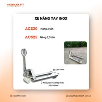  XE NÂNG TAY INOX NOBLELIFT ACS20