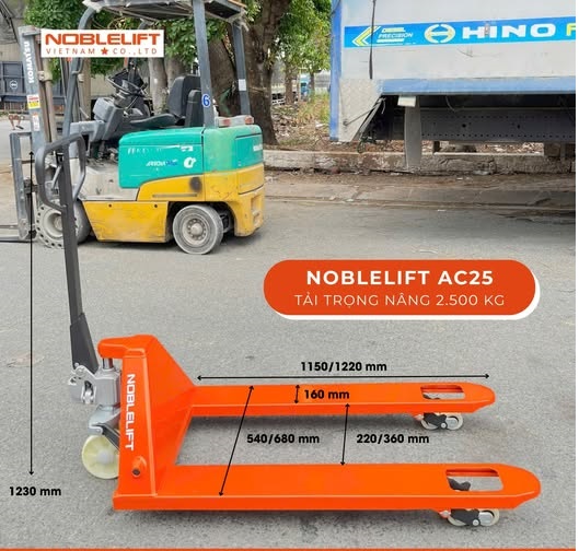  XE NÂNG TAY AC25- 2500KG
