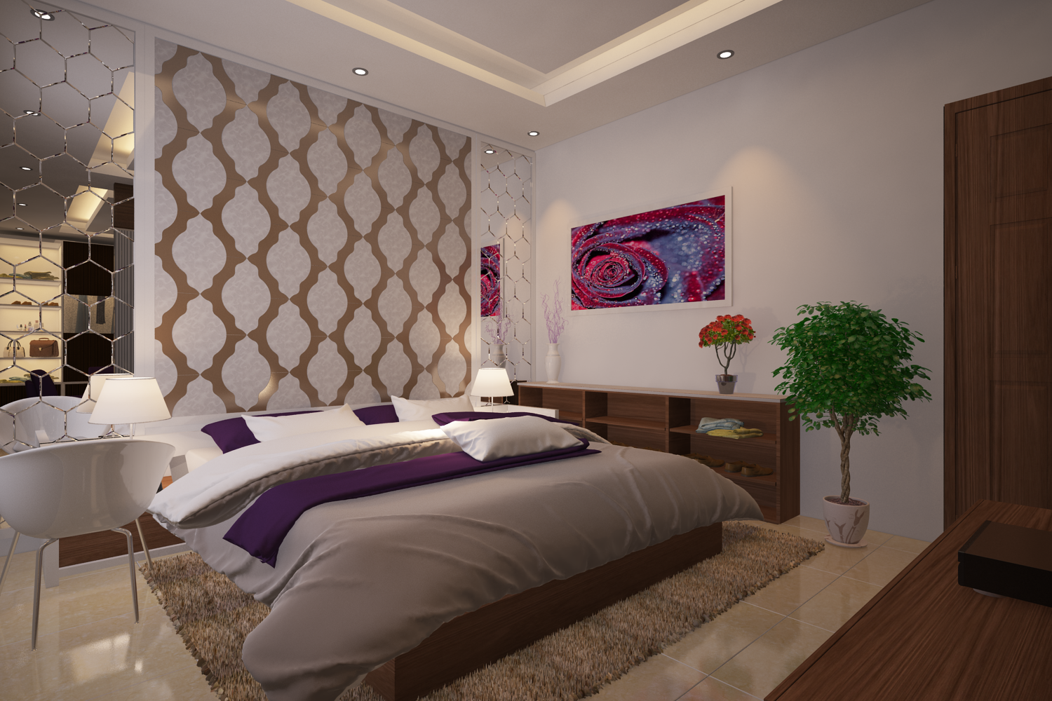 Ứng dụng sản phẩm kính 3D Vensky cho Trung tâm thương mại, building, khách sạn, nhà nghỉ...