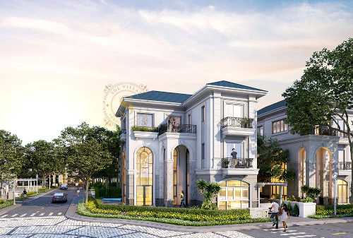 Khu biệt thự Sol Villas do người Pháp cố vấn về kiến trúc