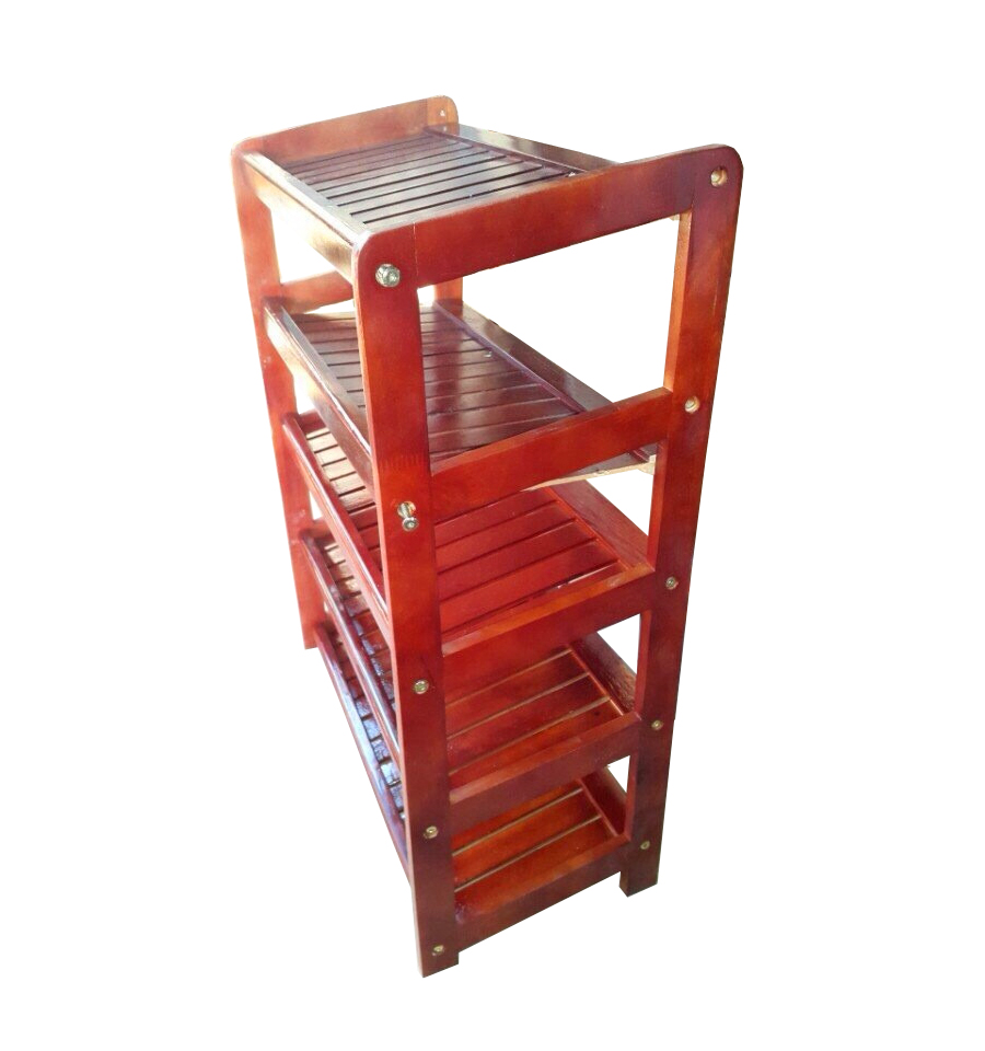 Kệ dép gỗ 5T
