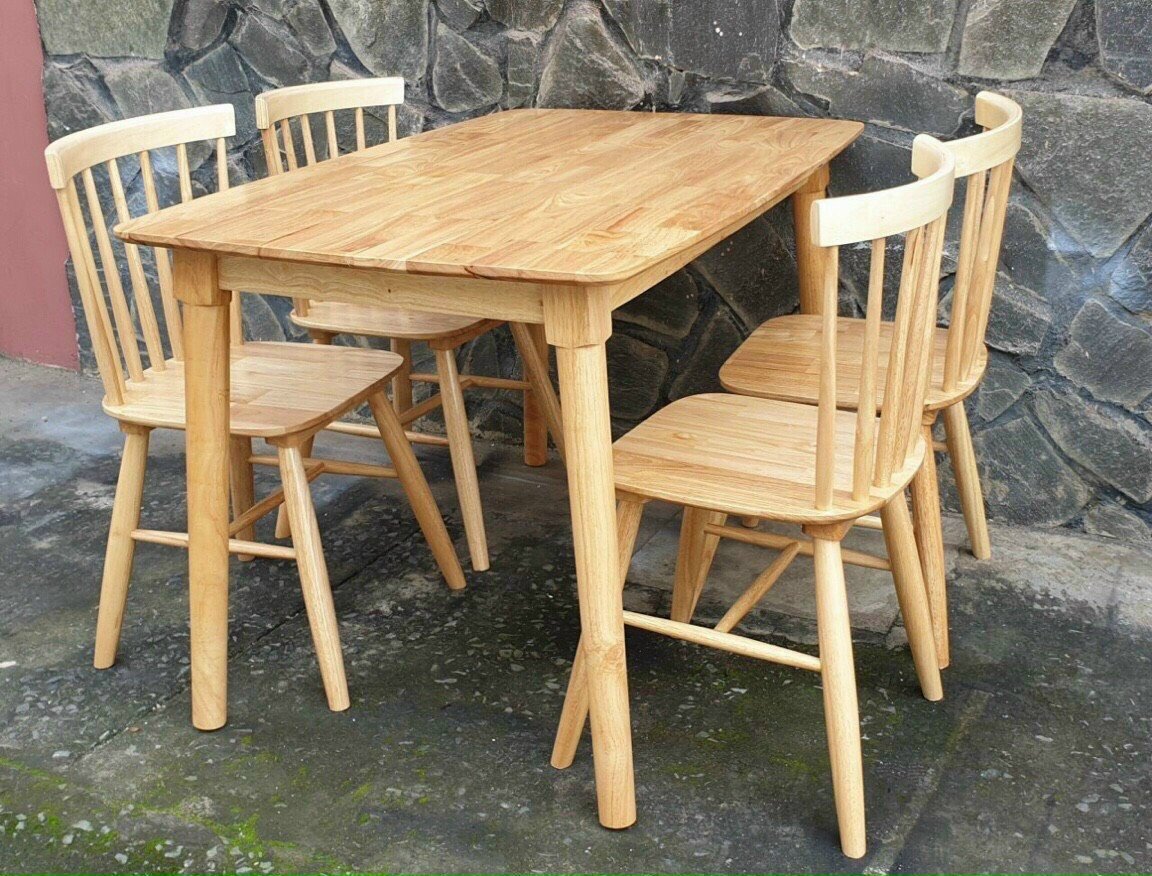 Bàn ghế gỗ 11