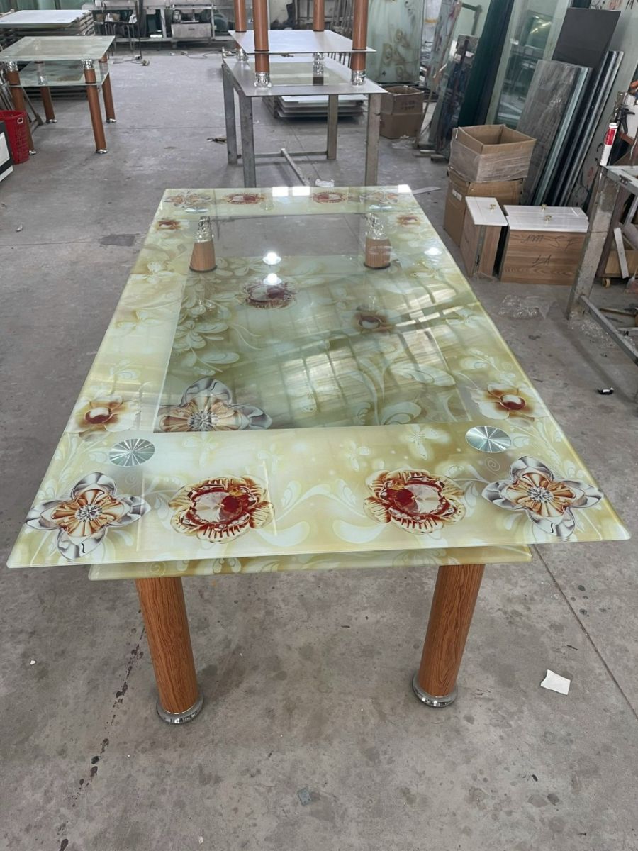 Bàn ăn 2 tầng 3D 10