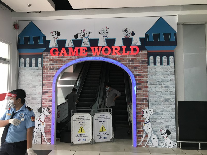 DỰ ÁN KHU VUI CHƠI GAME WORLD CÔNG TRÌNH BIG C