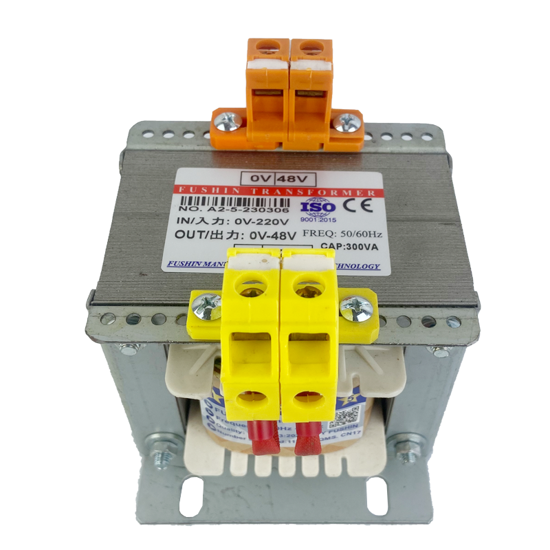 Biến áp cách ly vào 220V ra 48V 300VA Fushin