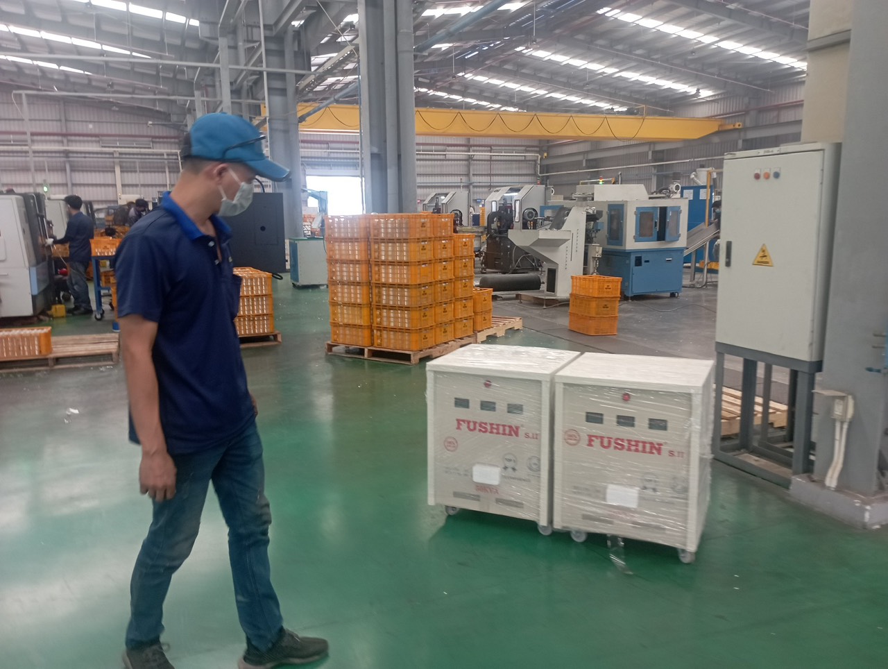 Biến áp 3 pha 50kva Fushin dây đồng