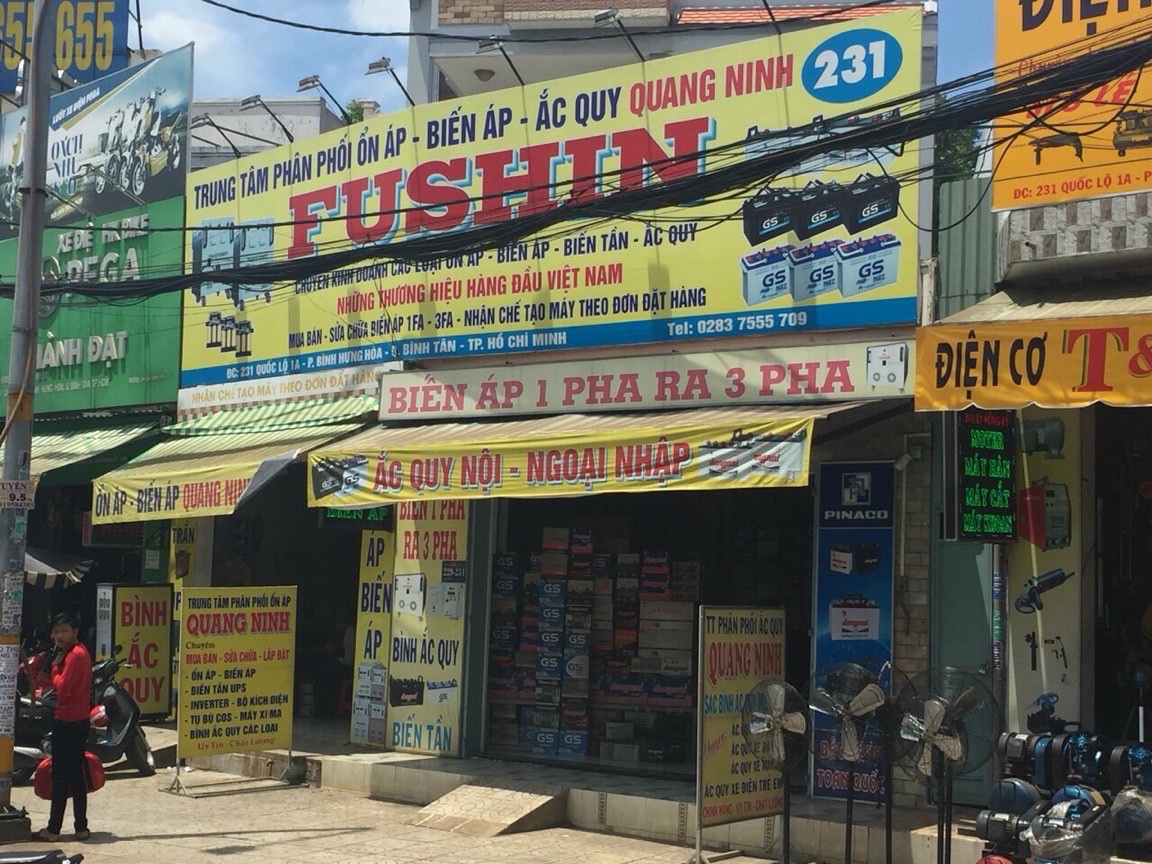 Trung tâm phân phối ủy quyền sản phẩm của FUSHIN