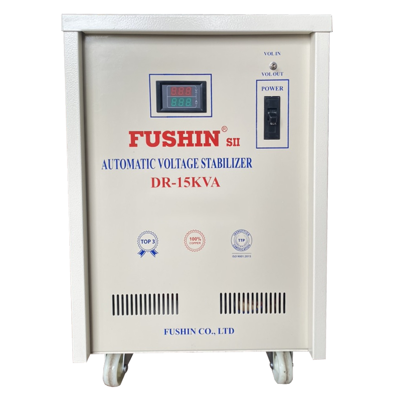 Ổn áp 15KVA NL Mặt trời - dải 150V~300V Fushin