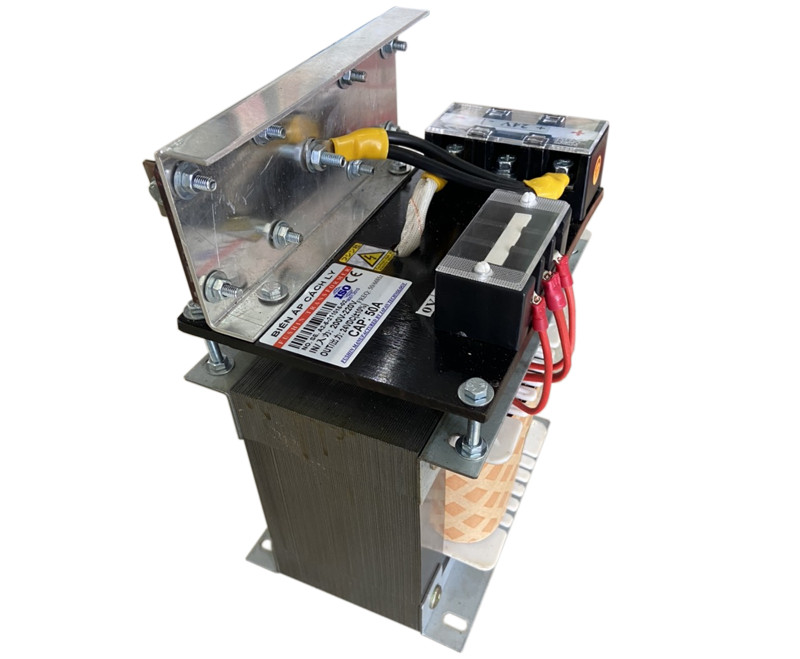Biến áp đổi nguồn 220V ra 24VDC - 50A
