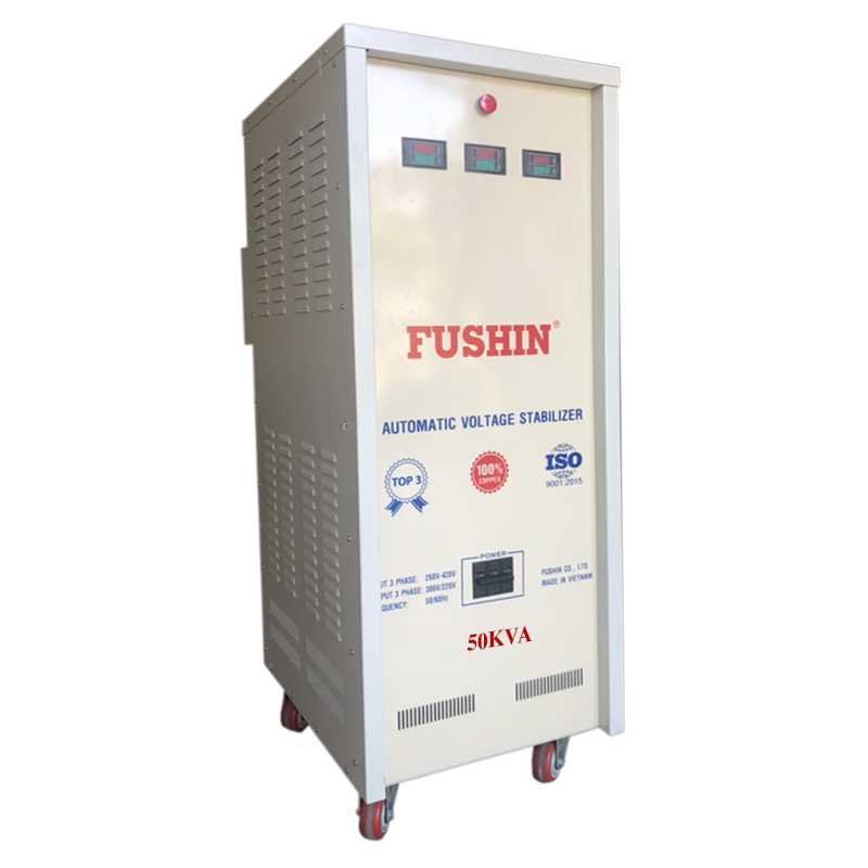 Ổn áp Fushin 3 pha - 50KVA (260V~420V/380V)