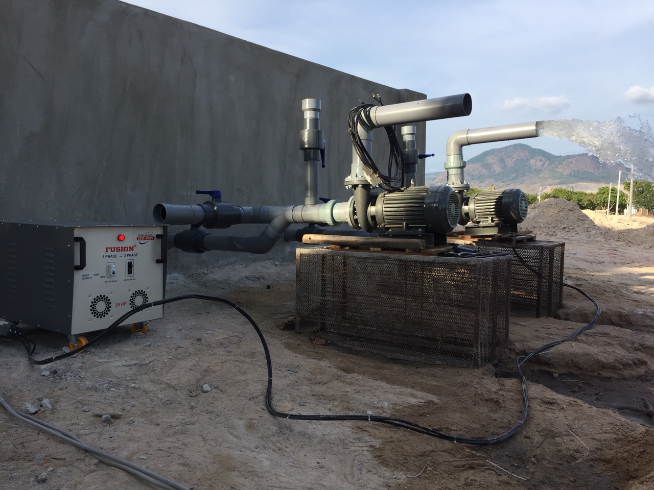 DỰ ÁN LẮP ĐẶT MÁY BIẾN ÁP 1 PHA RA 3 PHA Ở BÌNH DƯƠNG