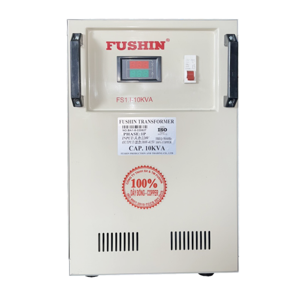 Biến áp thang máy 1pha -10KVA 220v/400v/415v