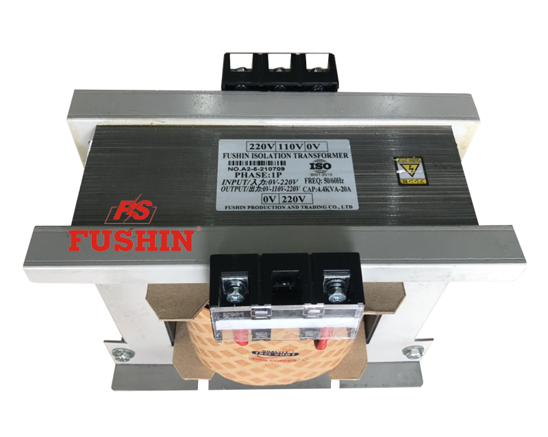 Biến áp trần cách ly 1P - 4.4KVA(20A)