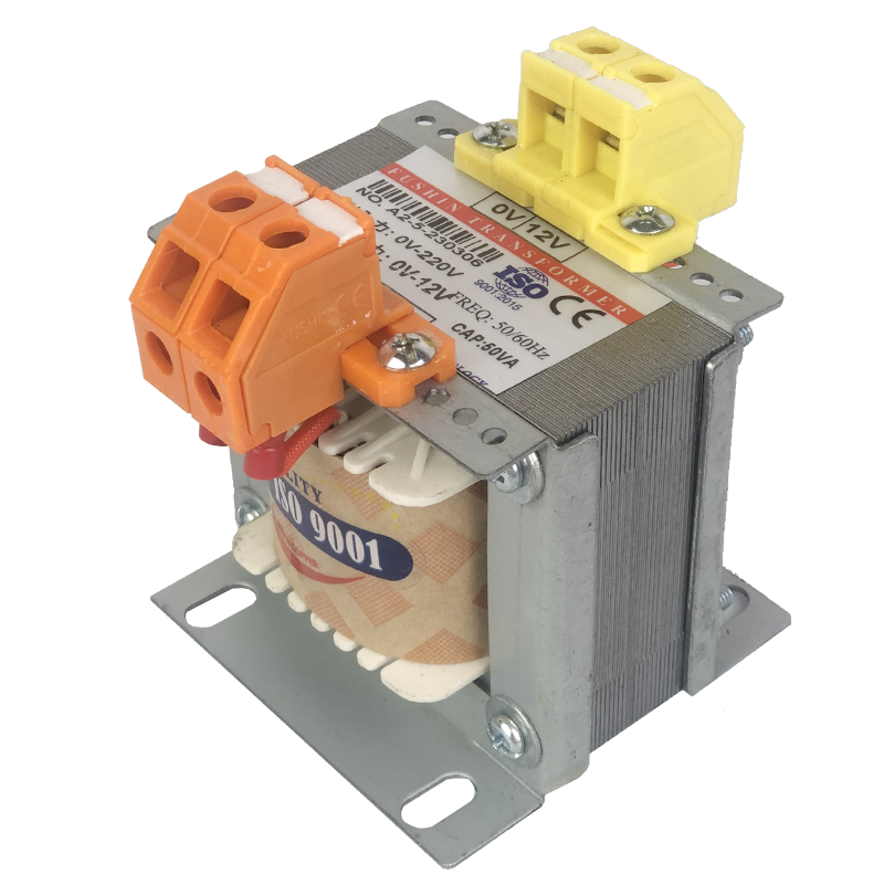 Biến áp cách ly 220V/12V - 50VA(4A) Fushin