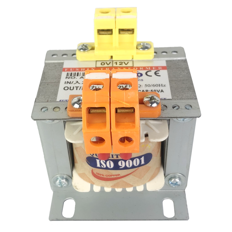 Biến áp cách ly 220V/12V - 50VA(4A) Fushin