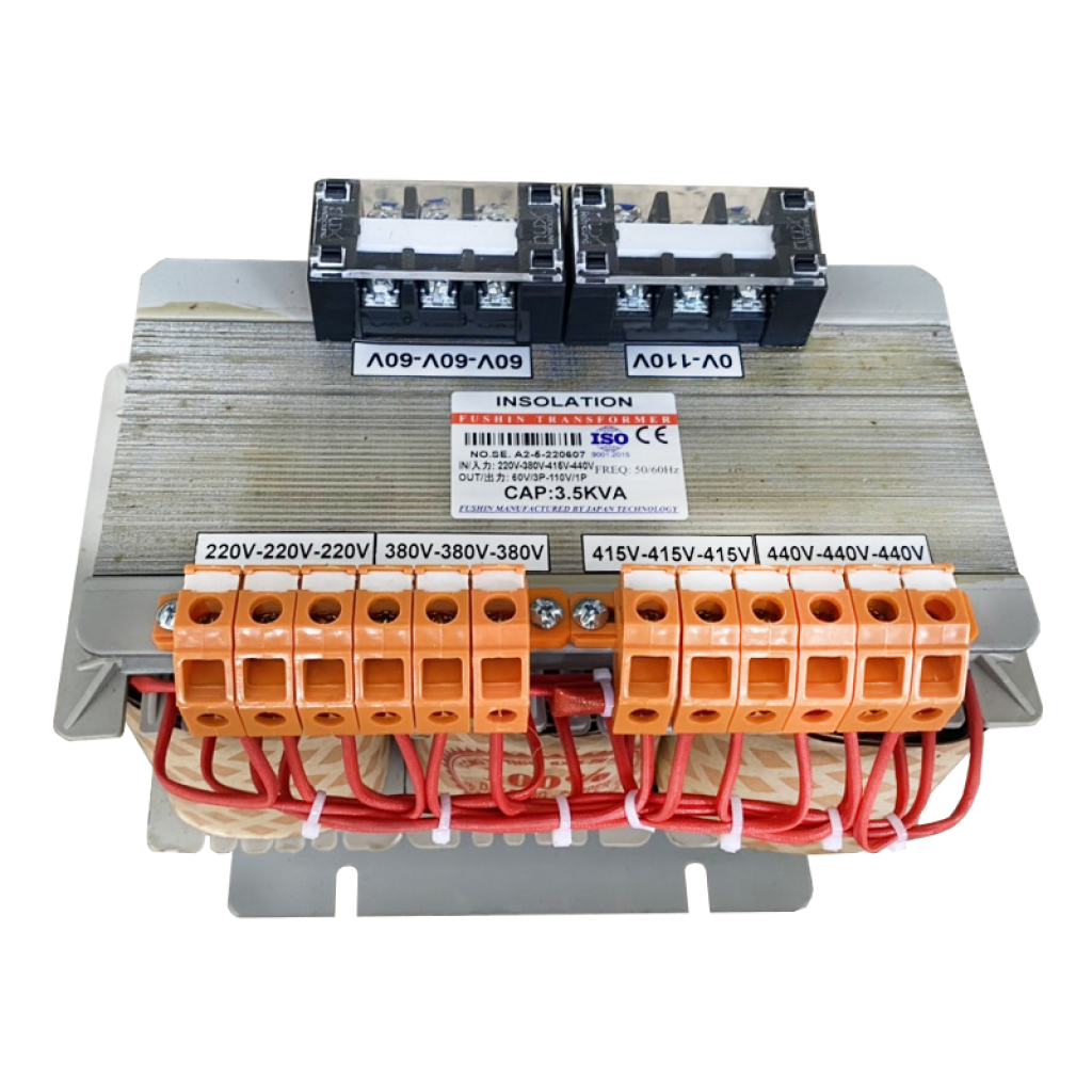 Biến áp cách ly 3 pha 3.5KVA 