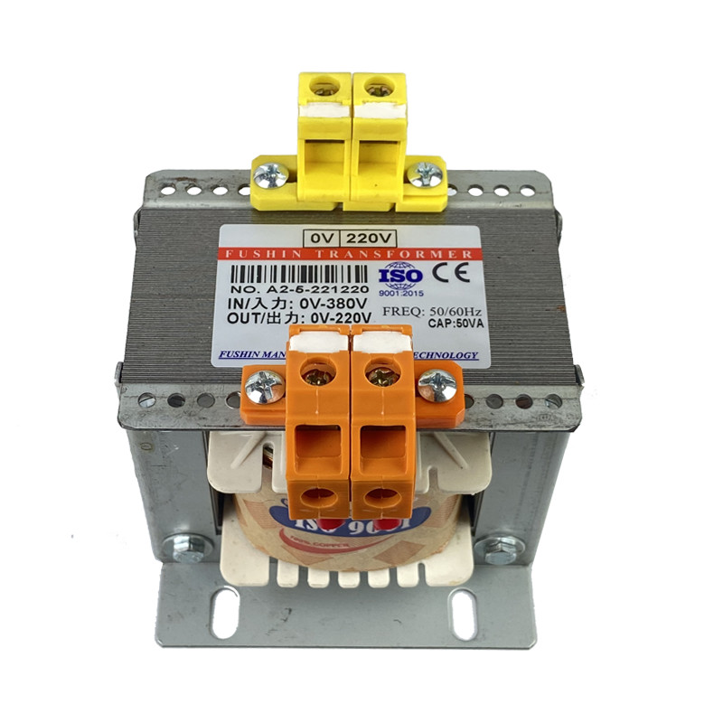 Biến áp cách ly 380V/220V - 50VA(0.3A)